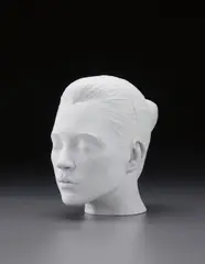 Sleeping Beauty by Marc Quinn, 2005, White spray painted bronze sculpture,, sold Jun 2014