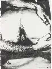 Sex Parts: one plate by Andy Warhol, 1978, Screenprint, on HMP paper, the full sheet,, sold Jun 2014
