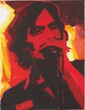 Julian by Elizabeth Peyton, 2005, Ukiyo-e woodcut in colours, on Somerset paper, the full sheet,, offered Jun 2014