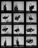 Michel Comte, Helena Christensen VII (Contact Sheet)
