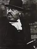 Paul Strand, Man in a Derby, New York