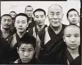 Richard Avedon, His Holiness The Fourteenth Dalai Lama, Gyume Tantric Monastery, Kamataka, India, January 6