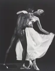Thomas and Dovanna by Robert Mapplethorpe, 1986, Gelatin silver print, sold May 2014