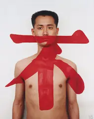 Tattoo II by Qiu Zhijie, 1994, Chromogenic print, sold May 2014