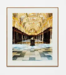 El Escorial VI by Candida Höfer, 2000, Chromogenic print, face-mounted to Plexiglas, offered May 2014