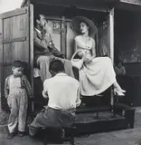 Irving Penn, Vogue Fashion Photograph (Lima, Peru), 1948, Selenium toned gelatin silver print, printed 1985