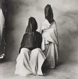 Irving Penn, Two Guedras, Morocco, 1971, Selenium toned gelatin silver print, printed 1984