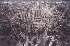 Zhan Wang, Landscape - Chicago, 2005, Chromogenic print