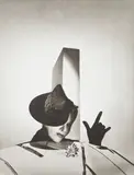 'I love you' - Lisa Fonssagrives with hat by Balenciaga and gloves by Boucheron, Paris by Horst P. Horst, 1938, Platinum palladium print, printed in 1998 by Sal Lopes, offered Nov 2014