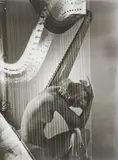 Lisa with Harp, Paris by Horst P. Horst, 1939, Gelatin silver print, printed later, sold Nov 2014