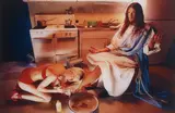 David LaChapelle, Jesus is my Homeboy: Foot Wash, 2003, Chromogenic print, Diasec mounted