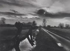 Don McCullin, The Somerset Levels, Winter, 1996, Gelatin silver print
