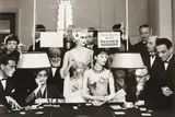 Richard Avedon, Sunny Harnett and Alla, Evening dresses by Balmain, Casino, Le Touquet, August