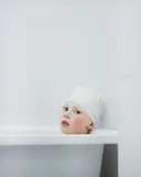 Hendrik Kerstens, Bathing Cap, March, 1992, Chromogenic print, printed 2007