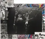 Peter Beard, Record-Class Leopard on the 19th Bait, near Kilgoris, March, 1968, Gelatin silver print with ink, paint, affixed gelatin silver prints and matchbox, printed later