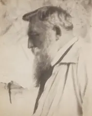 Gertrude Käsebier, Auguste Rodin, 1905, Gum bichromate print