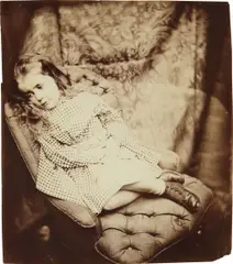 Lewis Carroll, Margaret Frances Langton Clarke, 1864, Albumen print