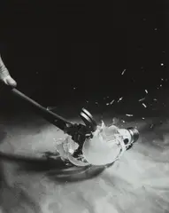 Light Bulb Breaking by Harold Eugene Edgerton, 1933, Gelatin silver print, printed 1950s, sold Nov 2014
