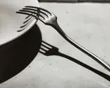 Fork, Paris by André Kertész, 1928, Gelatin silver print, printed 1970s, sold Nov 2014