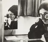 Ilse Bing, Self Portrait with Leica, Paris