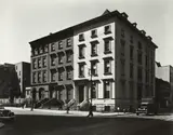 Fifth Avenue Houses, nos. 4, 6, 8, New York by Berenice Abbott, 1936, Gelatin silver print from Berenice Abbott's New York , printed 1979, sold Nov 2014