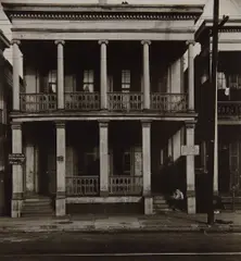 New Orleans Boarding House by Walker Evans, 1935, Gelatin silver print, printed no later than 1962, sold Nov 2014