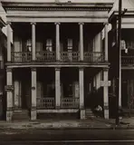 Walker Evans, New Orleans Boarding House, 1935, Gelatin silver print, printed no later than 1962