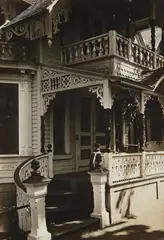 19th Century Gingerbread House, Oak Bluffs, Massachusetts by Walker Evans, 1931, Gelatin silver print, offered Nov 2014