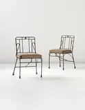 Diego Giacometti, Pair of side chairs