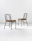 Diego Giacometti, Pair of side chairs