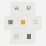 Alan Saret, Stars in the Sacred Ground, 1983, etching in colors on BFK Rives