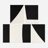 Ellsworth Kelly, Five works from Un coup de dés jamais n'abolira le hasard (by Stéphane Mallarmé)