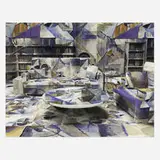 Jon Rafman, Malevich Big Bang Theory Set, 2013, archival pigment print mounted to Dibond