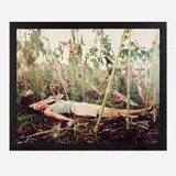 Gregory Crewdson, Untitled (dead girl in garden), 1998, C-print mounted to Dibond in artist's frame