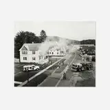 Gregory Crewdson, Untitled (burning house) (from the Hover series), 1997, gelatin silver print