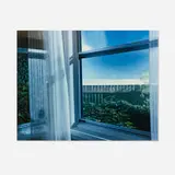 Gregory Crewdson, Untitled (baseball field through window) (from the Early Work series)