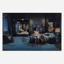 Gregory Crewdson, Untitled (bed of roses) (from the Beneath the Roses series), 2005, laser direct C-print mounted to aluminum