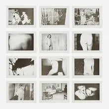 101 Nudes portfolio by Jimmy De Sana, offset lithograph, sold Dec 2024