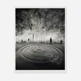 Jerry Uelsmann, Untitled (Clock), 1994, gelatin silver print