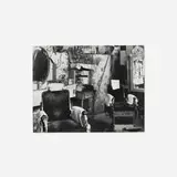 Walker Evans, Negroes' Barber Shop Interior, Atlanta, GA, gelatin silver print