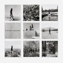 Robert Kinmont, 8 Natural Handstands portfolio, gelatin silver print