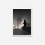 Michael Kenna, Charles Bridge, Study 4, Prague, Czechoslovakia