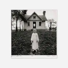 Arthur Tress, Girl in White Dress, 1971, gelatin silver print