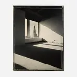 Tom Baril, View of Chrysler Building, gelatin silver print mounted to matboard