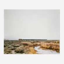 Doyle, CA: Cuervo saying it won’t come and to quit so we can drive to the gas station and buy more wine by Justine Kurland, 2007, C-print mounted to acrylic, sold Dec 2024