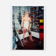 You talkin' to me? (Mexico City) by Mona Hatoum, 2001-02, C-print, sold Dec 2024