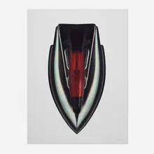 Willie Cole, Satisfaction Guaranteed (from the Irons series), 2002, iris print
