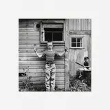 Ralph Eugene Meatyard, Untitled (Boy Making Gesture) (from Portfolio Three: Ralph Eugene Meatyard), gelatin silver print