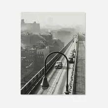 Harold Roth, Williamsburg Bridge, gelatin silver print