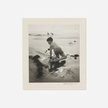 Untitled by Dorothea Lange, 1934, gelatin silver print, sold Dec 2024